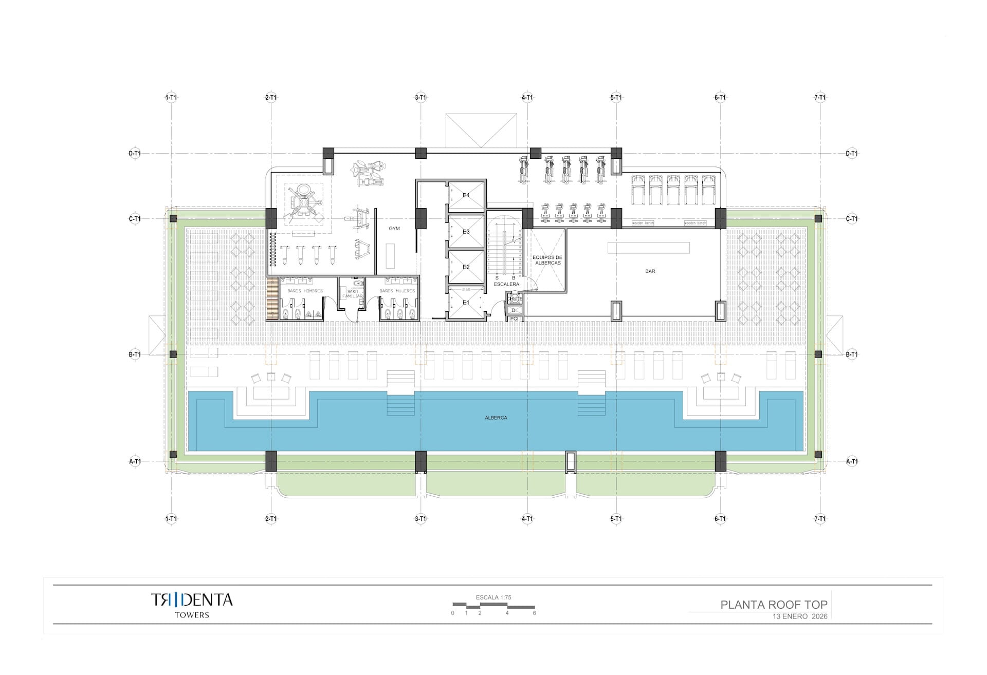 Master Plan de Tridenta Towers