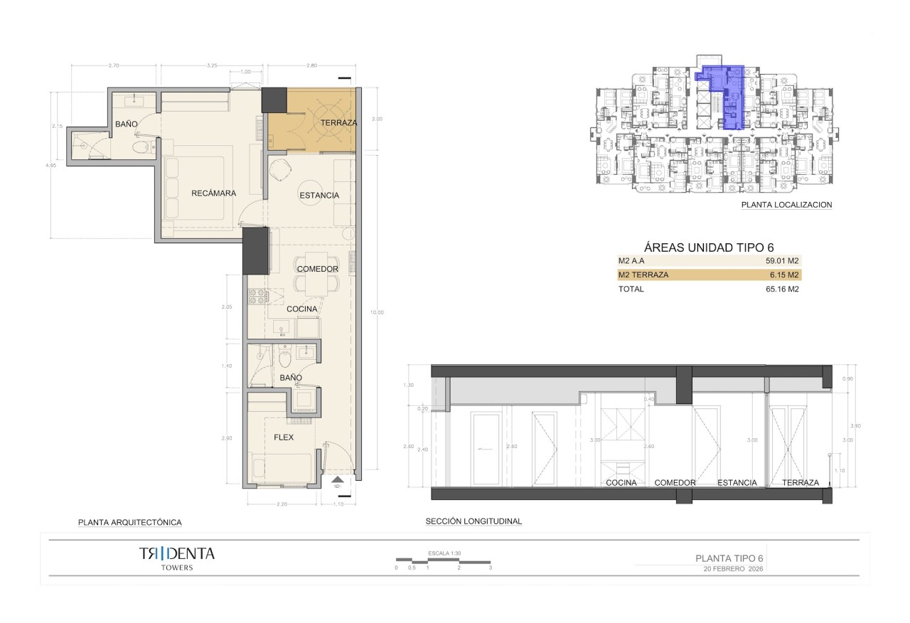 Tipo de Unidad Tridenta